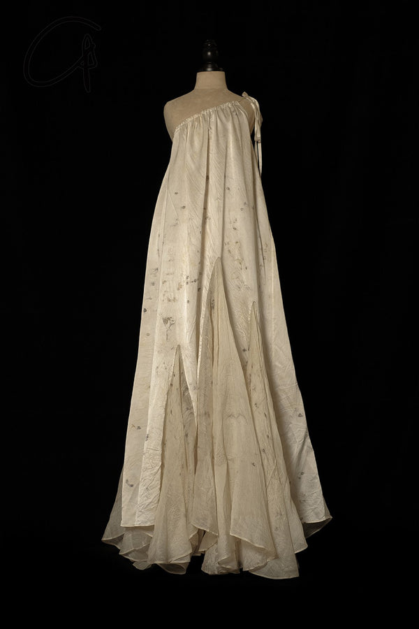 Mutedance 24 Spring and Summer One-shoulder Petal Dress Series MD-MD24SS18-H hoary PM139